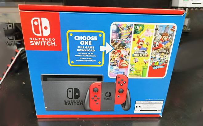 Nintendo Switch Mario Choose One Bundle 