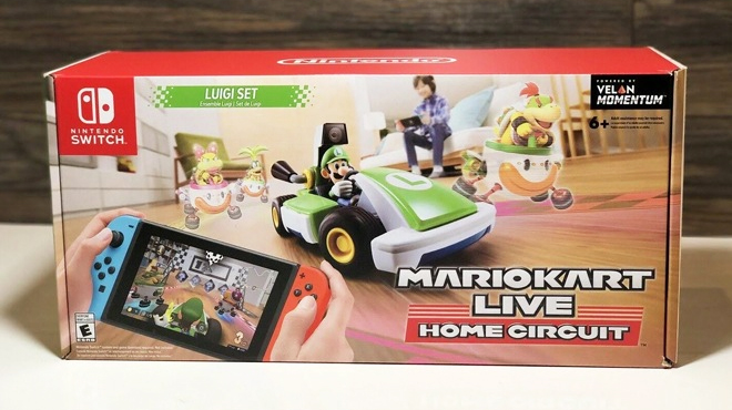 Nintendo Switch Mario Kart Live Luigi Set