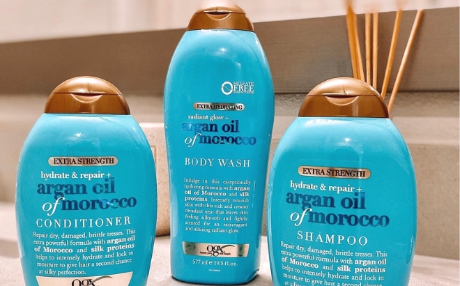OGX Radiant Glow Argan Oil of Morocco Extra Hydrating Body Wash