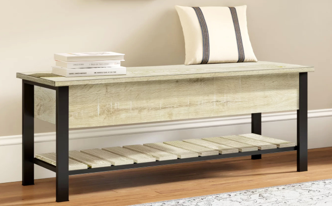 Ochlocknee Flip Top Storage Bench Ochlocknee Flip Top Storage Bench