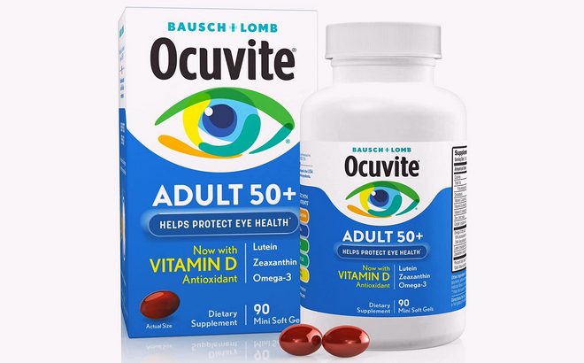 Ocuvite Eye Vitamin Softgels 90 Count