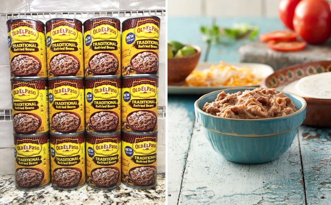 Old El Paso Traditional Refried Beans 12 Pack