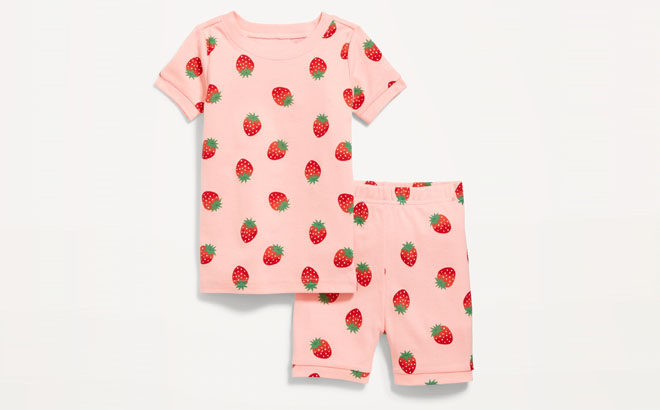 Old Navy Unisex Printed Pajama Set for Toddler Baby