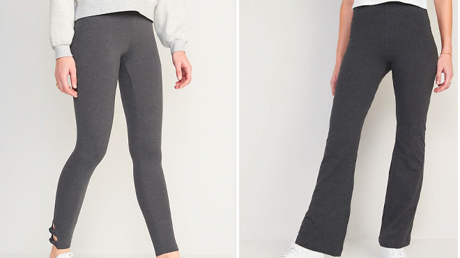 Old Navy Womens Ankle and Flare Leggings