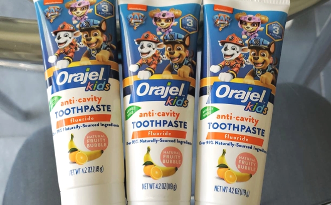 Orajel Kids Paw Patrol Anti Cavity Fluoride Toothpaste