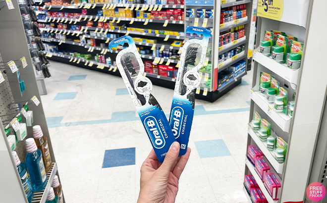 Oral B Charcoal Toothbrush