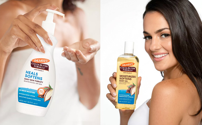 Palmers Cocoa Butter Formula Body Lotion and Moisturizing Body Oil