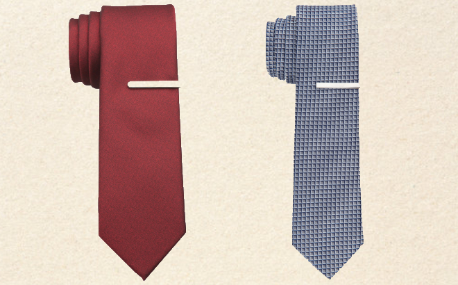 Perry Ellis Mens Slim Sable Tie