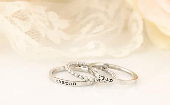 Personalized Minimalist Rings