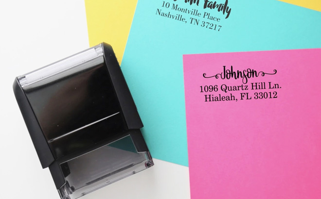 Personalized Self Inking Stampss
