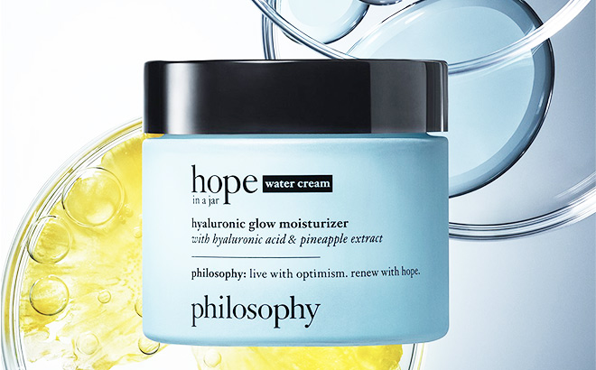 Philosophy Hope in a Jar Hyaluronic Glow Moisturizer 1 Philosophy Hope in a Jar Hyaluronic Glow Moisturizer 1