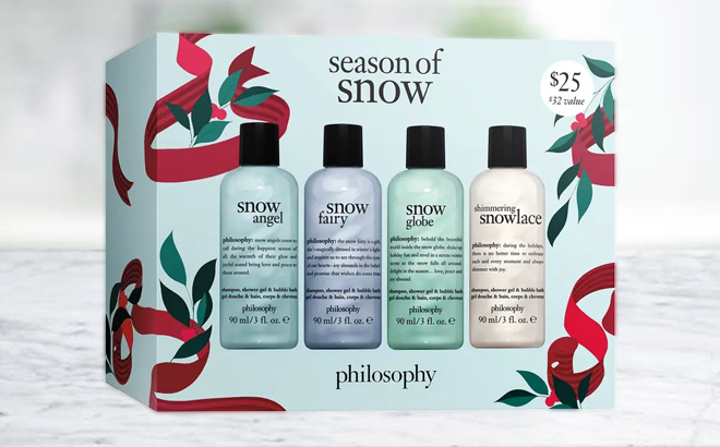 Philosophy Season of Snow Bath Set