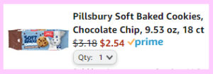 Pillsbury Softbake cookieC 1