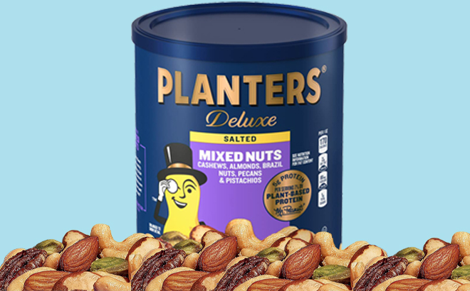 Planters Deluxe Salted Mixed Nuts 15 25oz