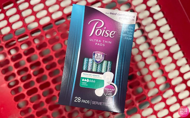 Poise Ultra Thin Pads 28 Count