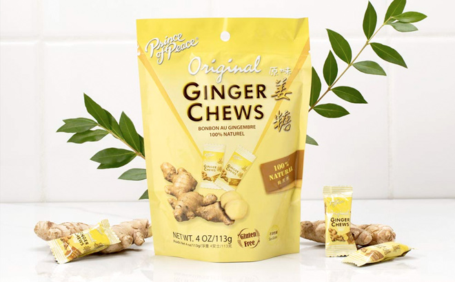Prince of Peace Original Ginger Chews Candied Ginger