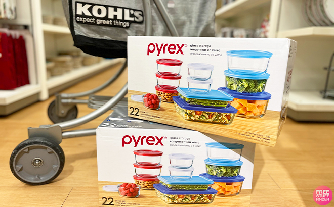 Pyrex 22-pc. Glass Food Storage Set