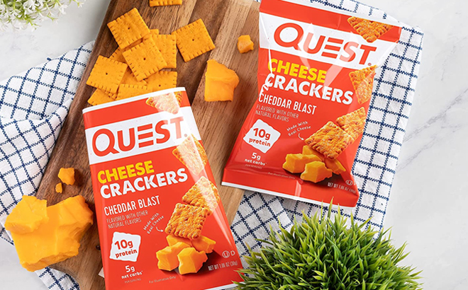 Quest Nutrition Cheese Crackers 2