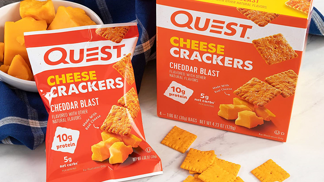 Quest Nutrition Cheese Crackers 3