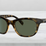 Ray Ban Womens RB4216 Sunglasses Havana Dark Green Color