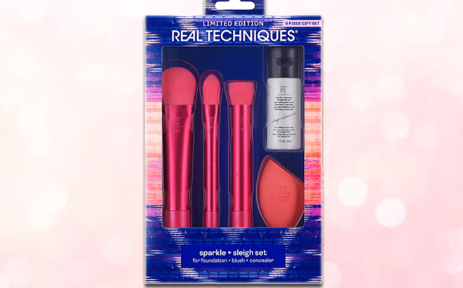 Real Techniques Sparkle Sleigh Set Real Techniques Sparkle Sleigh Set