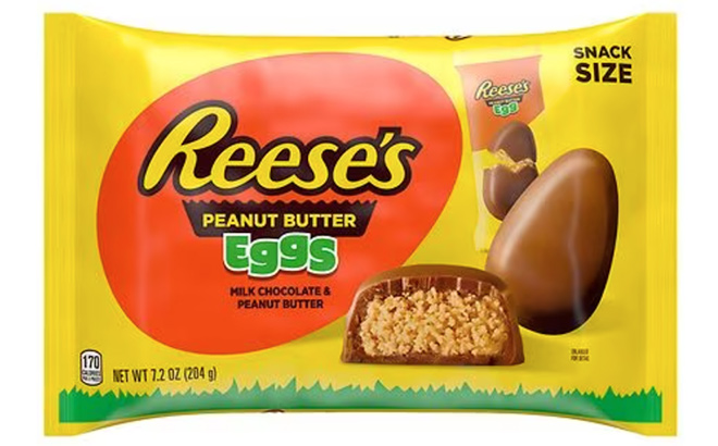 Reeses Eggs Easter Candy Milk Chocolate Peanut Butter
