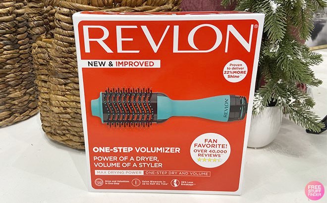 Revlon One Step Hair Dryer Volumizer Hot Air Brush Mint