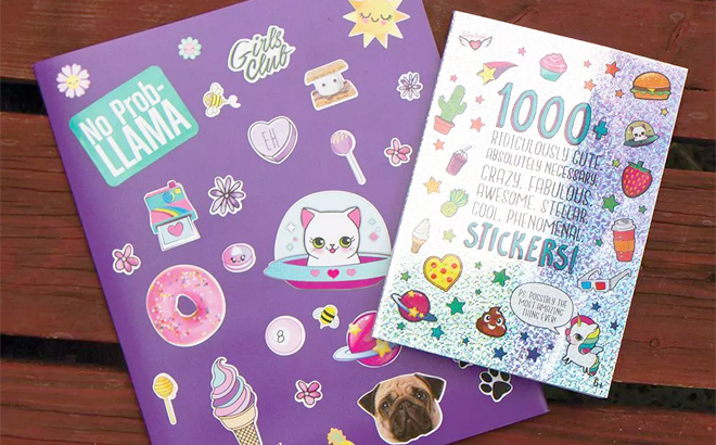 Ridiculously Cute 1000 Sticker Book 40 Pages