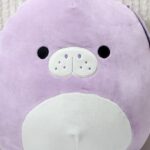 Sealife Squishmallows Marius the Walrus Sitting on a Couch