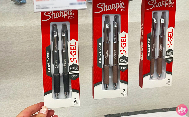 Sharpie S Gel 2 Count Pens