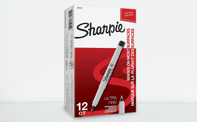 Sharpie Ultra Fine Point Permanent Markers 12 Count