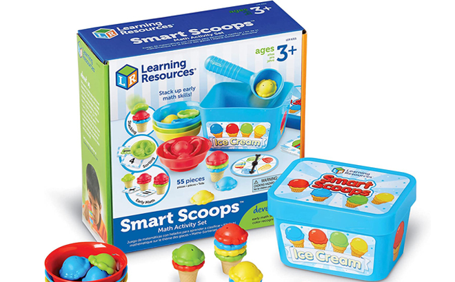 Smart Scoops Math Activity Set 55 Piece Smart Scoops Math Activity Set 55 Piece
