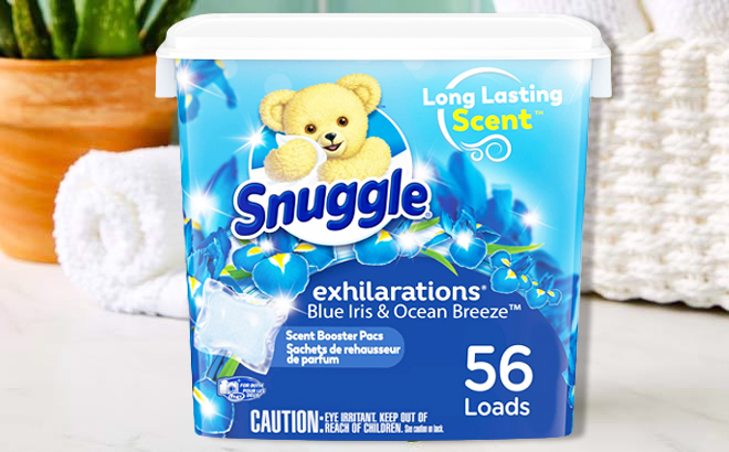 Snuggle Exhilarations In Wash Laundry Scent Booster Pacs