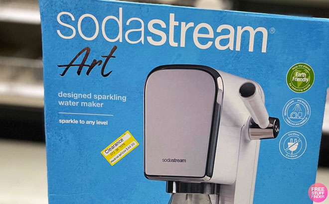 Soda Stream Art Sparkling Water Maker Closeup