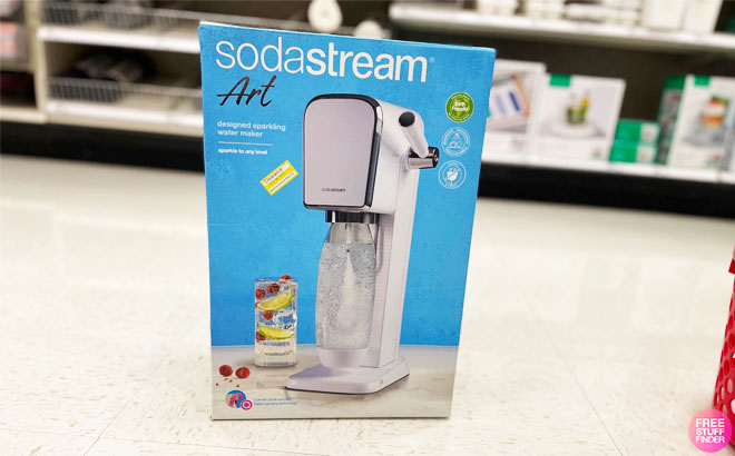 Soda Stream Art Sparkling Water Maker on the Floor at Target