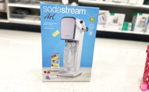 SodaStream Art Sparkling Water Maker on the Floor