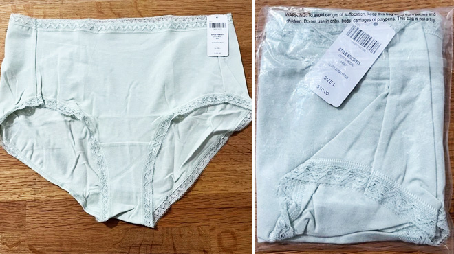 Soma Womens Cotton Panties Split