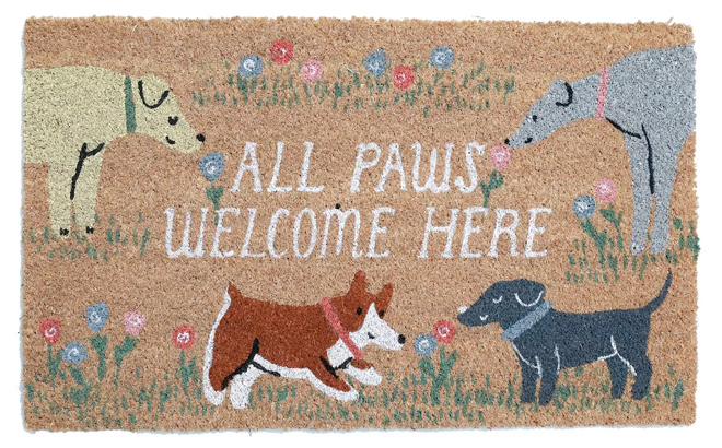 Sonoma Goods For Life® 22All Paws Welcome Here22 Doormat