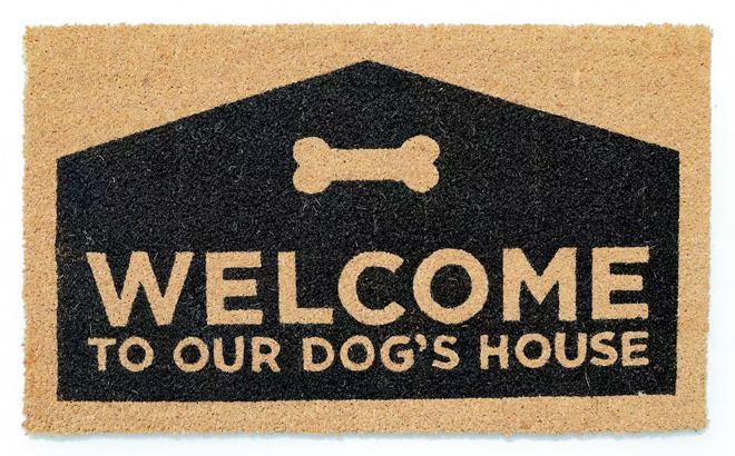 Sonoma Goods For Life® Dog House 18 x 30 Coir Doormat