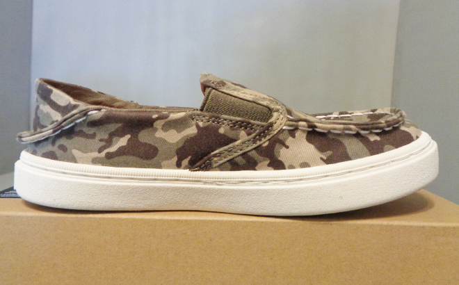 Sperry Kids Salty Washable Shoes Camo
