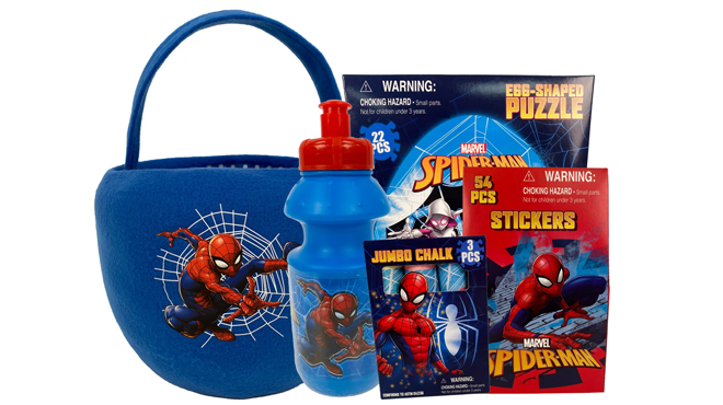 Spiderman Plush Easter Basket Gift Set