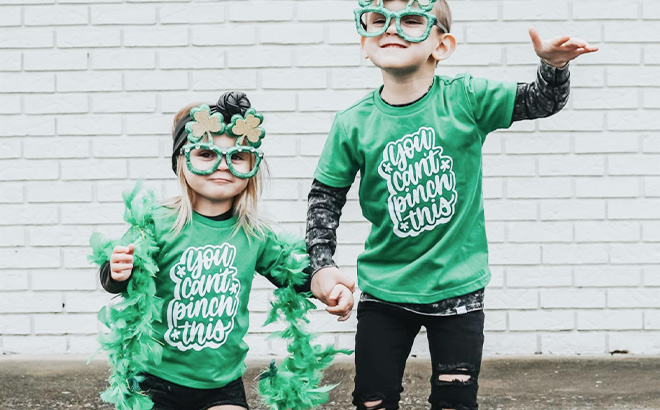 St Pattys Day Kids Tees