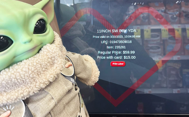 Star Wars Baby Yoda 11 Inch Plush Toy