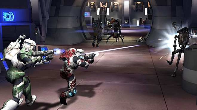 Star Wars Race Commando Combo Gameplay Scene