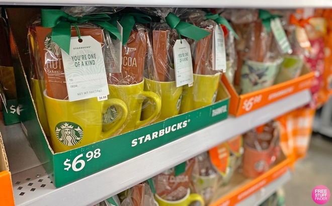 Starbucks Mug With Cocoa Gift Set