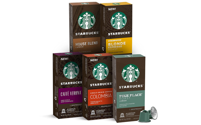 Starbucks Nespresso 50 Count