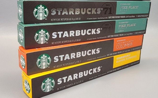 Starbucks by Nespresso Variety Pack 60 Count