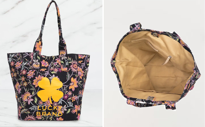 Steve Madden Lona Floral Print Tote Bag Steve Madden Lona Floral Print Tote Bag