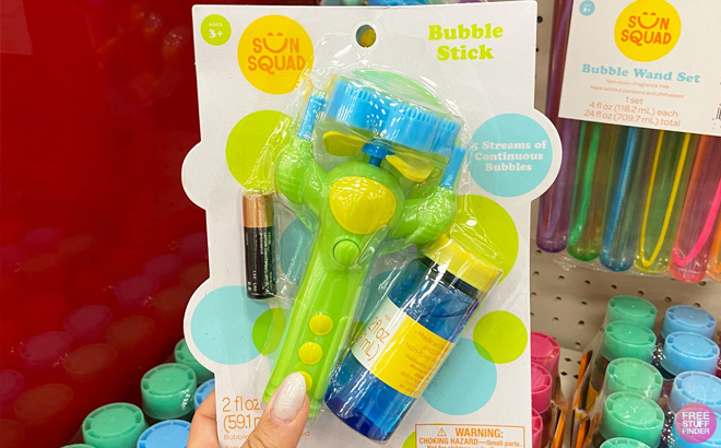 Sun Squad Super Bubble Stick Blower