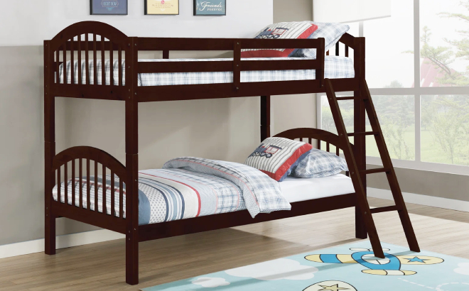 Swen Twin Over Twin Standard Bunk Bed